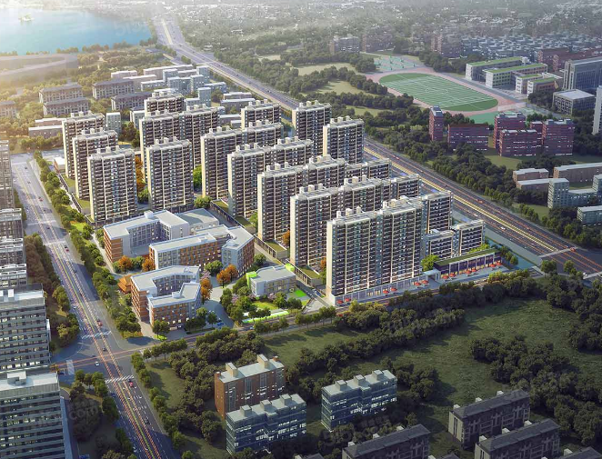 招商金茂依云上城效果图