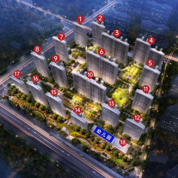 保利紫云效果图