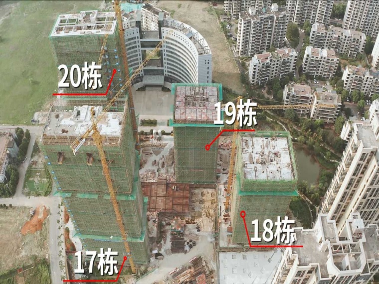 东汇后海实景图