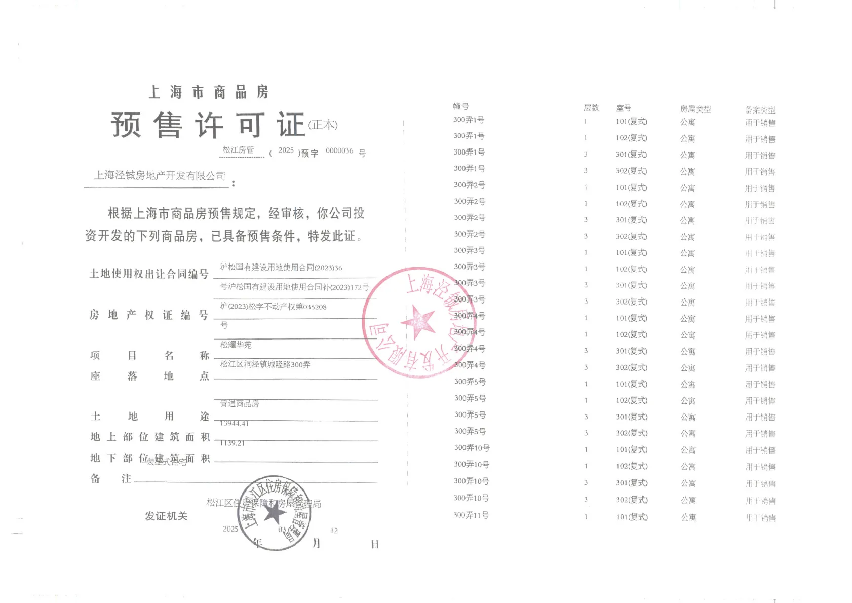 华发海上都荟预售许可证