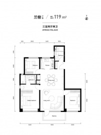天津金茂府3室2厅2卫