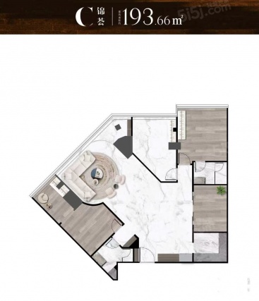 3室2厅2卫户型详情