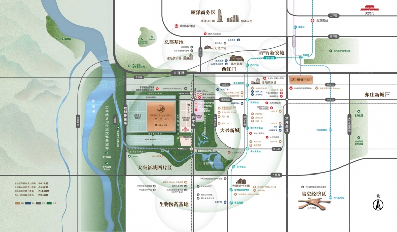 大兴发展·梧桐府区位图