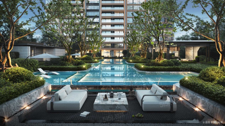 中環置地中心望雲实景图