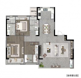 金地峯范3室2厅2卫