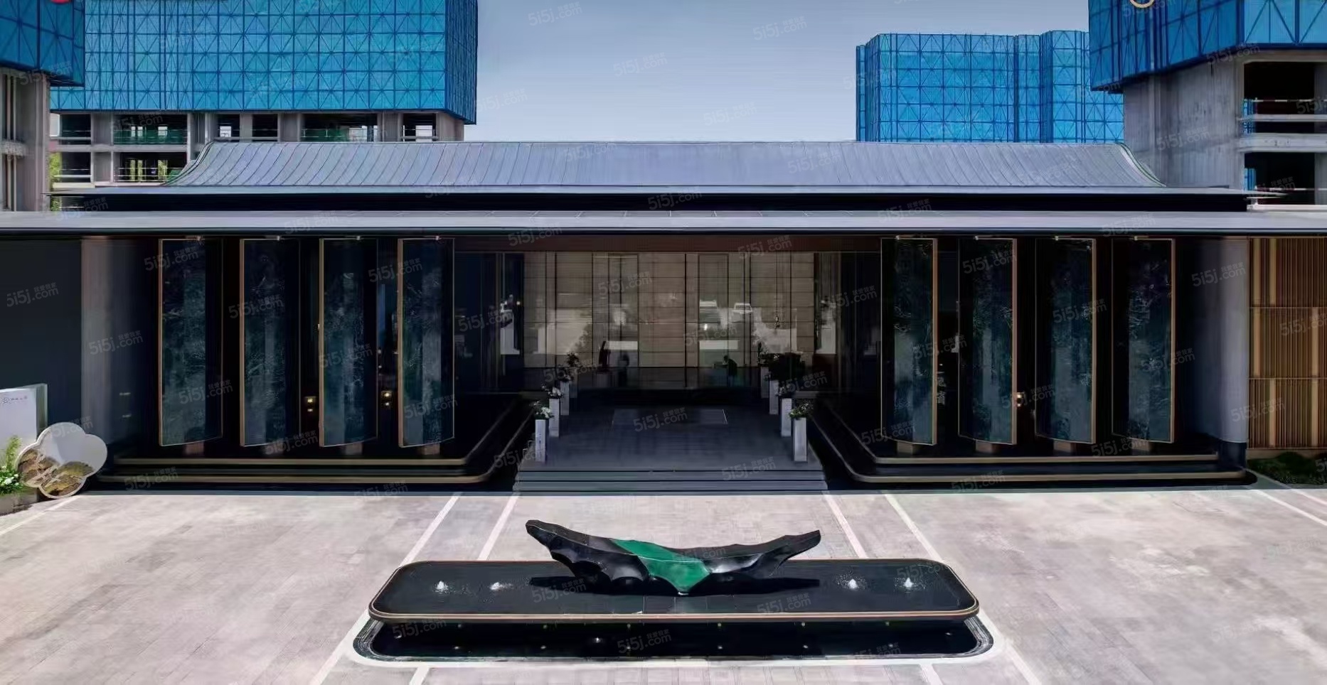 市政锦绣文澜实景图