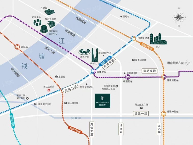 滨悦翡丽轩区位图