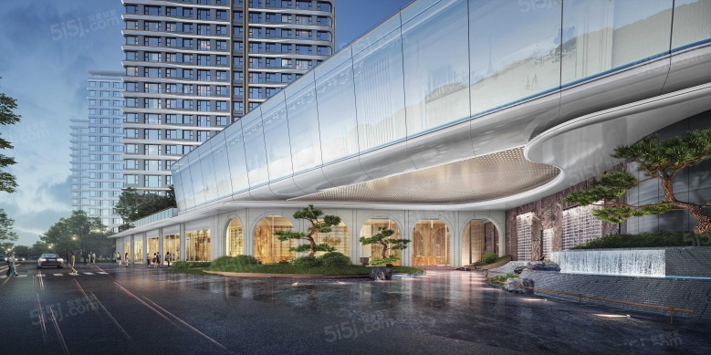 建投誉河院（商业）效果图