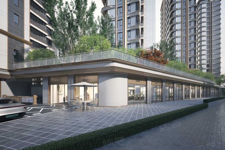 建投誉河院（商业）效果图