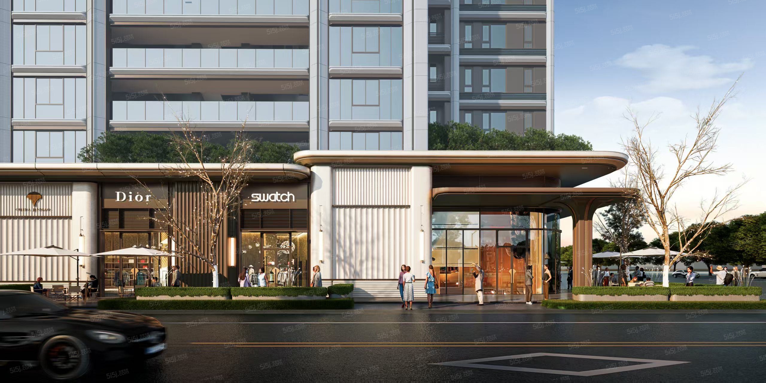 金茂泮湖满庭效果图