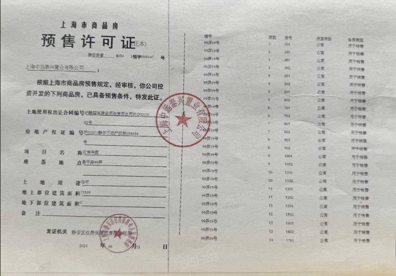 昌平云岸预售许可证