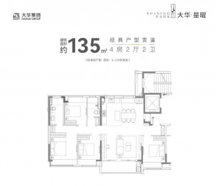 大华星耀4室2厅2卫