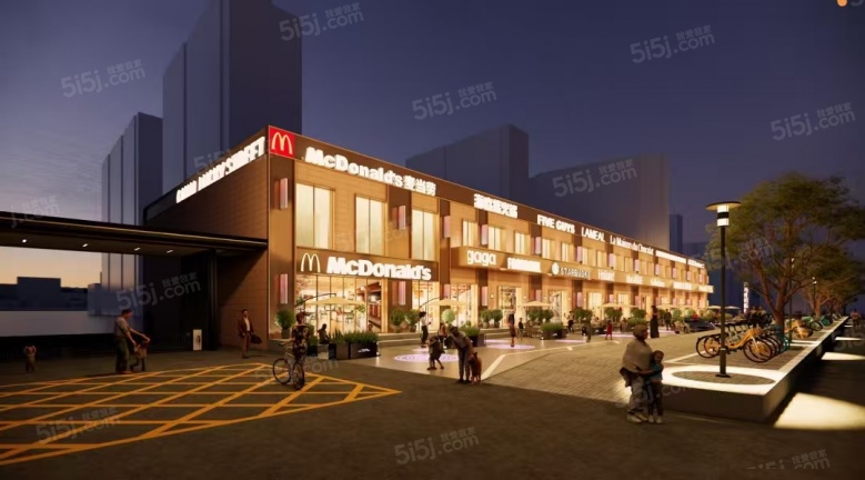 大运河合满街效果图