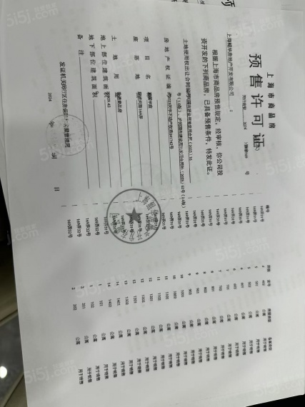 大华星耀预售许可证