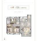 3室2厅2卫户型图