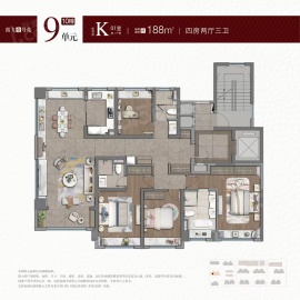 紫薇之星4室2厅3卫