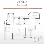 4室2厅2卫户型图