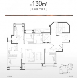 华发虹桥四季4室2厅2卫