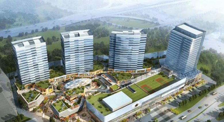 悦合国际广场效果图