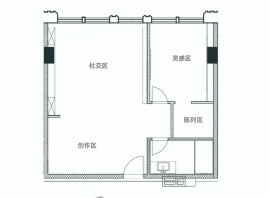 1室户型图