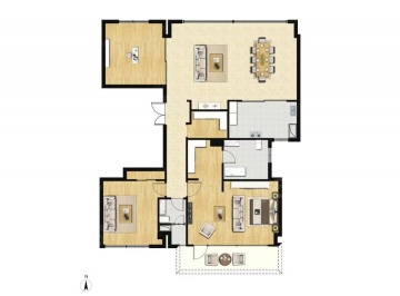 保利世博天悦3室2厅2卫