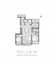 建投奥体誉院3室2厅2卫