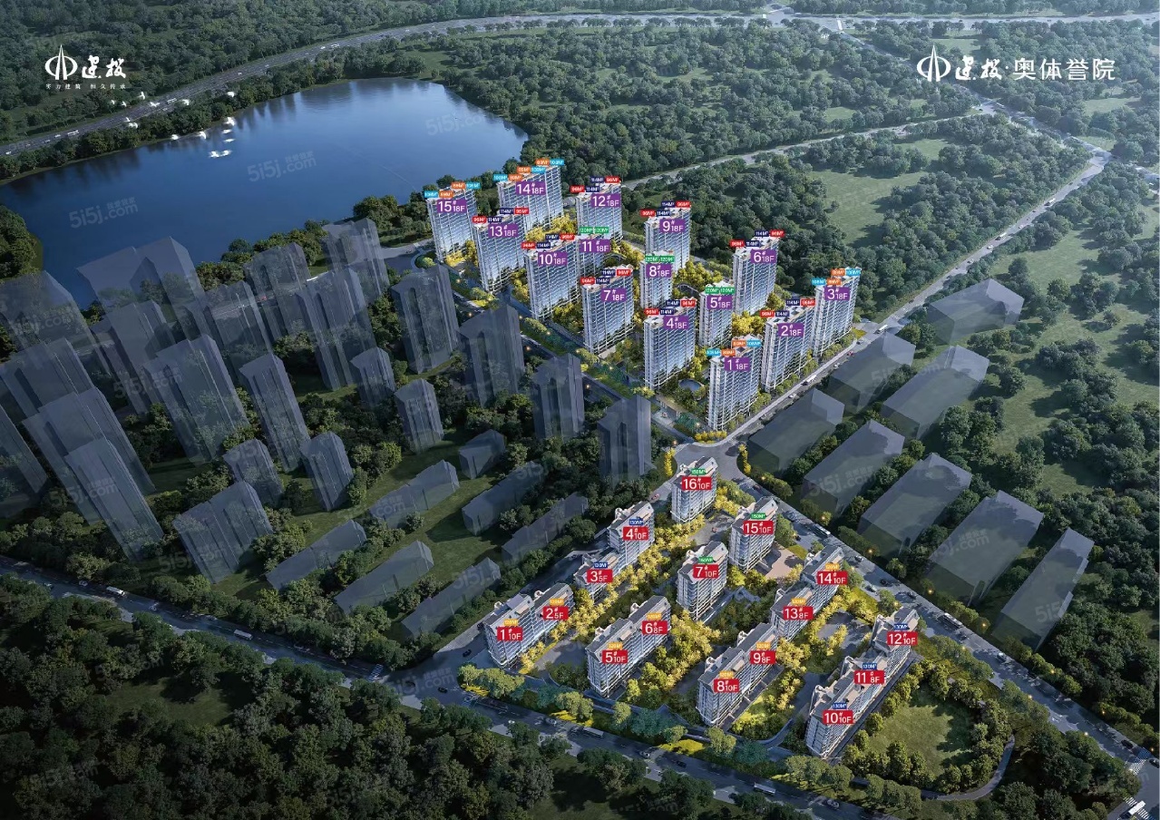 建投奥体誉院效果图