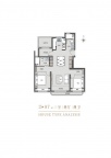 3室2厅2卫户型图