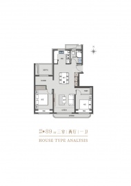 建投奥体誉院3室2厅1卫