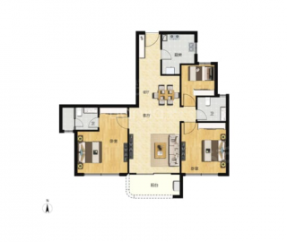 虹盛里3室2厅2卫