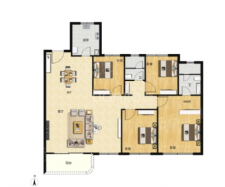 虹盛里4室2厅2卫