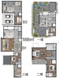 5室6厅6卫户型图