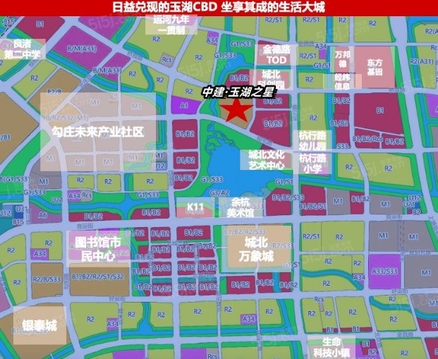 中建玉湖之星配套图