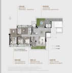 4室2厅2卫户型图