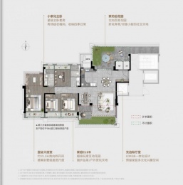 4室2厅2卫户型图