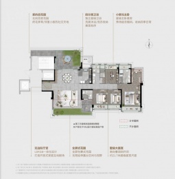 4室2厅2卫户型图