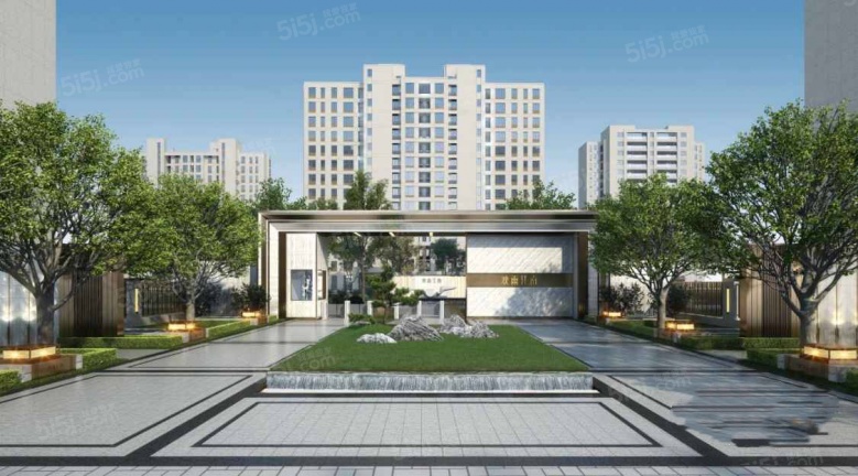 大名城映雨江南效果图