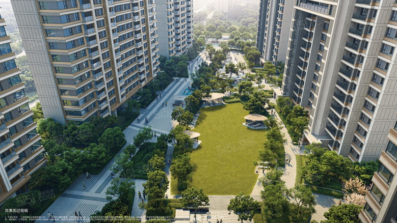 保利虹桥和著效果图