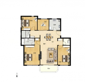 虹盛里4室2厅2卫
