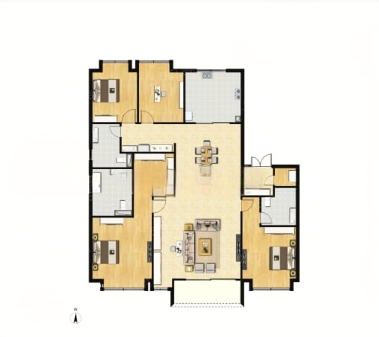 缦云上海4室2厅3卫