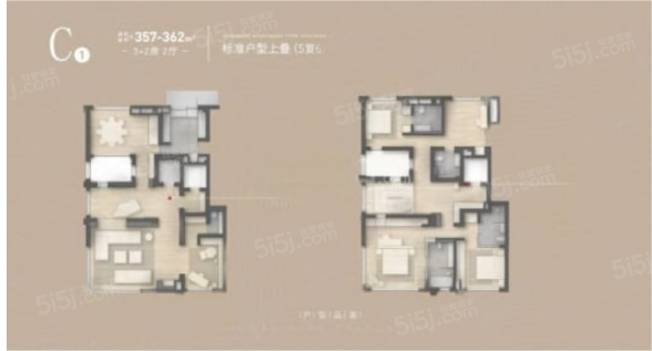 5室2厅5卫户型详情