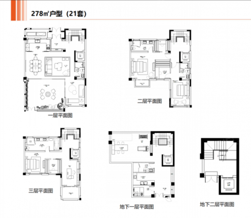 3室2厅5卫户型详情