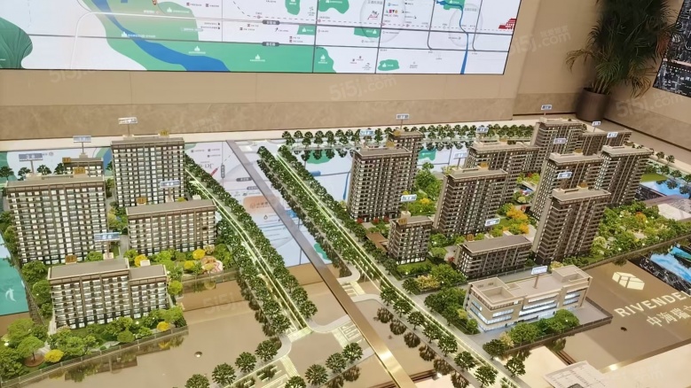 中海瑞文里沙盘图