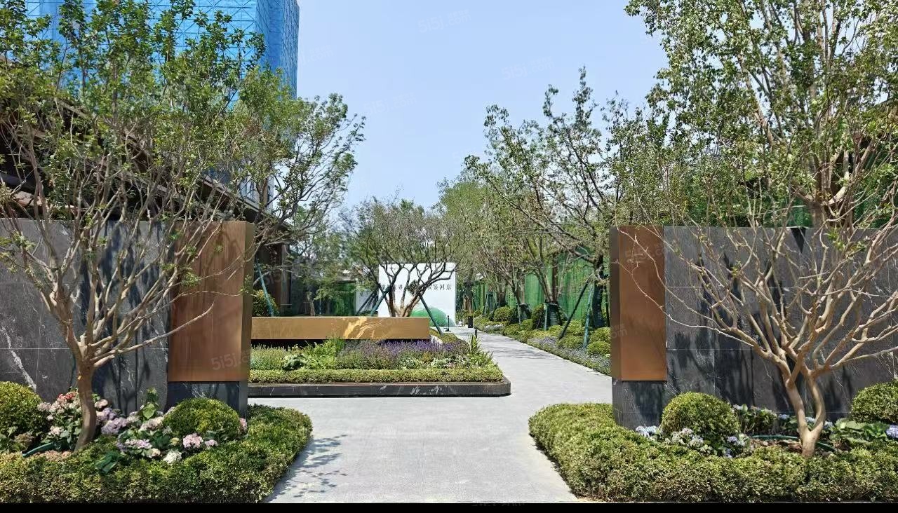 金地清峯上实景图