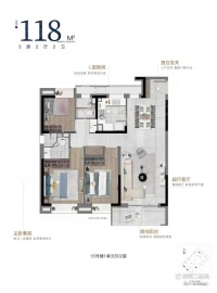 中建玖海云天3室2厅2卫