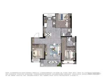 中铁建熙语3室2厅2卫