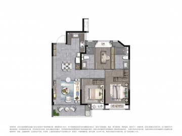 中铁建熙语3室2厅2卫