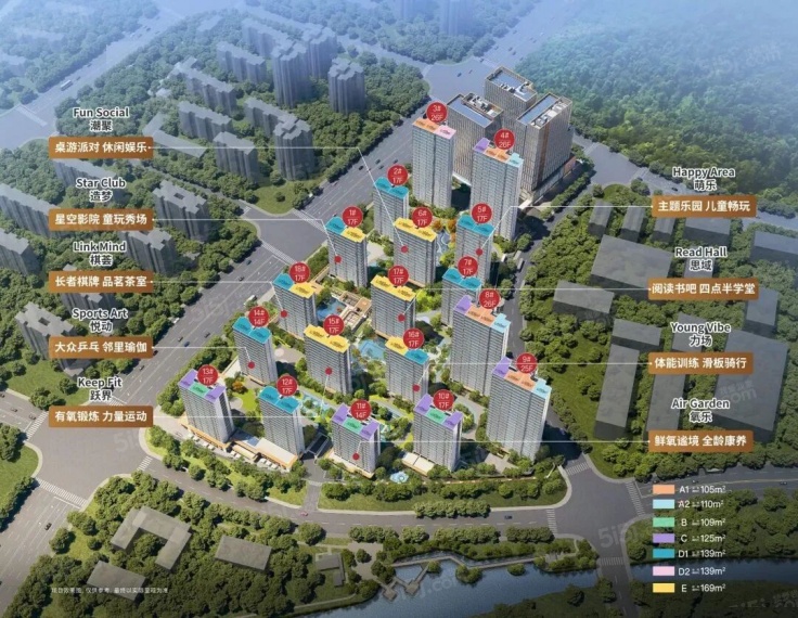 春来晴翠配套图