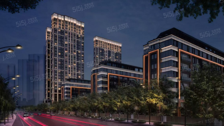 信达格调美古花园效果图