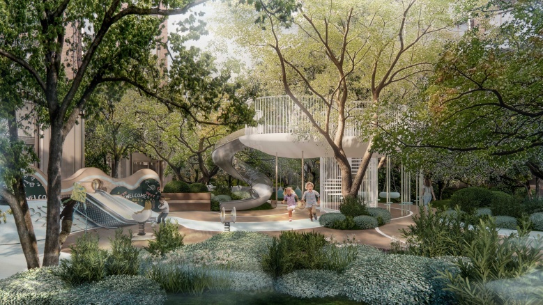 中建运河玖院效果图